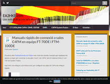 Tablet Screenshot of ea3hkb.com